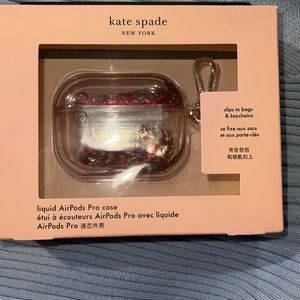 Liquid glitter confetti AirPods Pro hard case